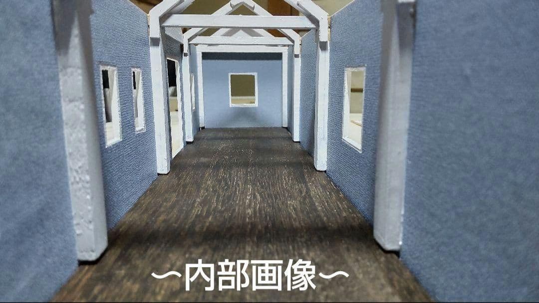 ラジコン　トレーラーハウス詳細①　木造トレーラーハウス