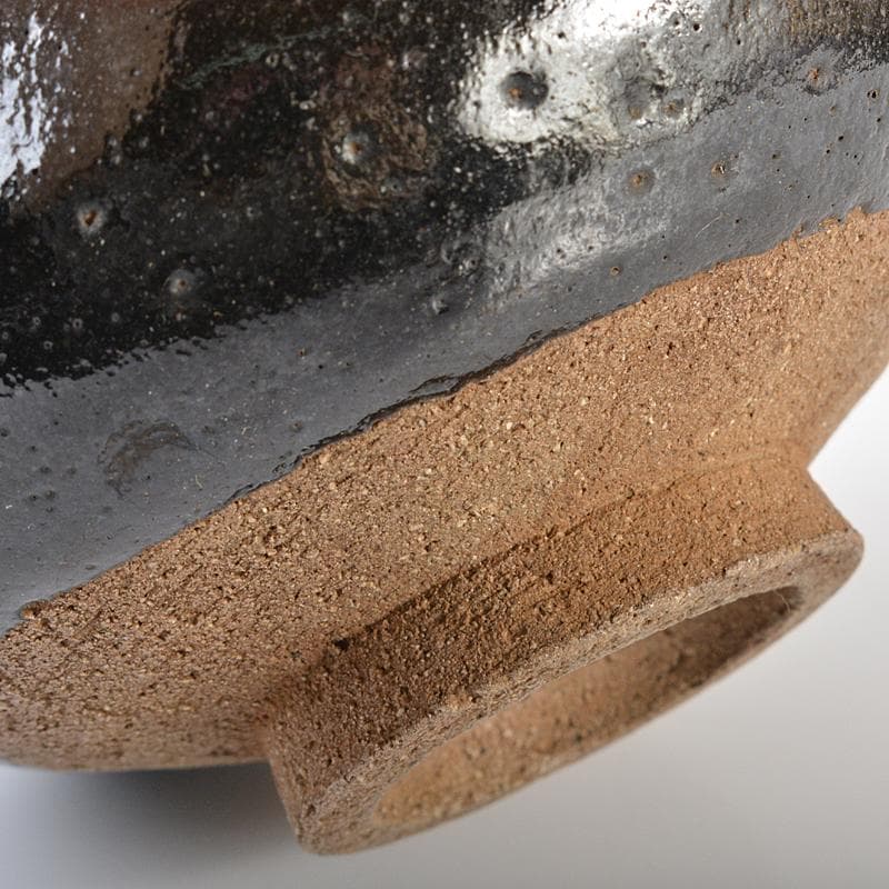 茶道具　楽吉左衛門　黒楽茶碗　2点まとめて　M　R6340