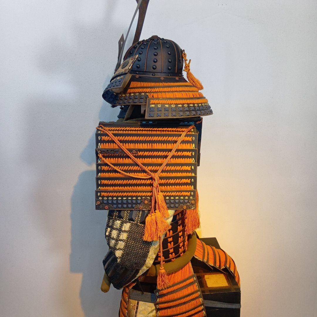 等身大　鎧兜一式　飾り付けた状態　 173センチ　着用可能