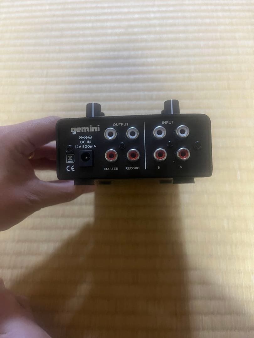 gemini MM1 BT 2チャンネルDJミキサー
