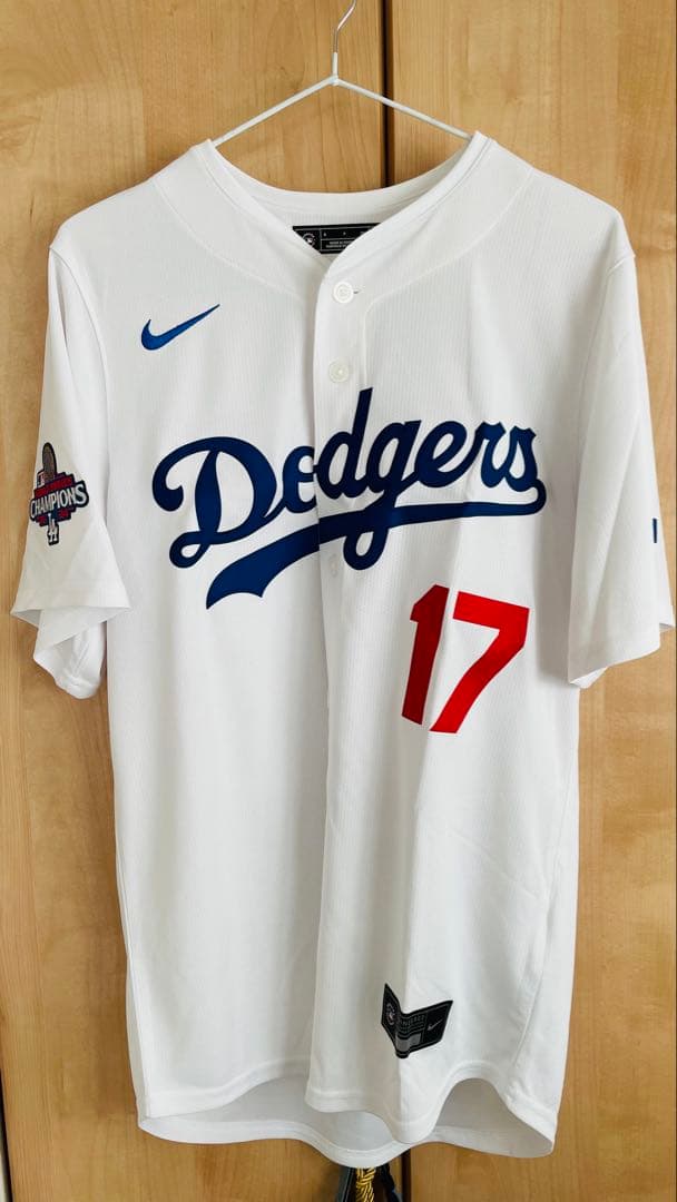 【USA正規品】ワールドシリーズ優勝記念　大谷翔平　ドジャース　ユニフォーム