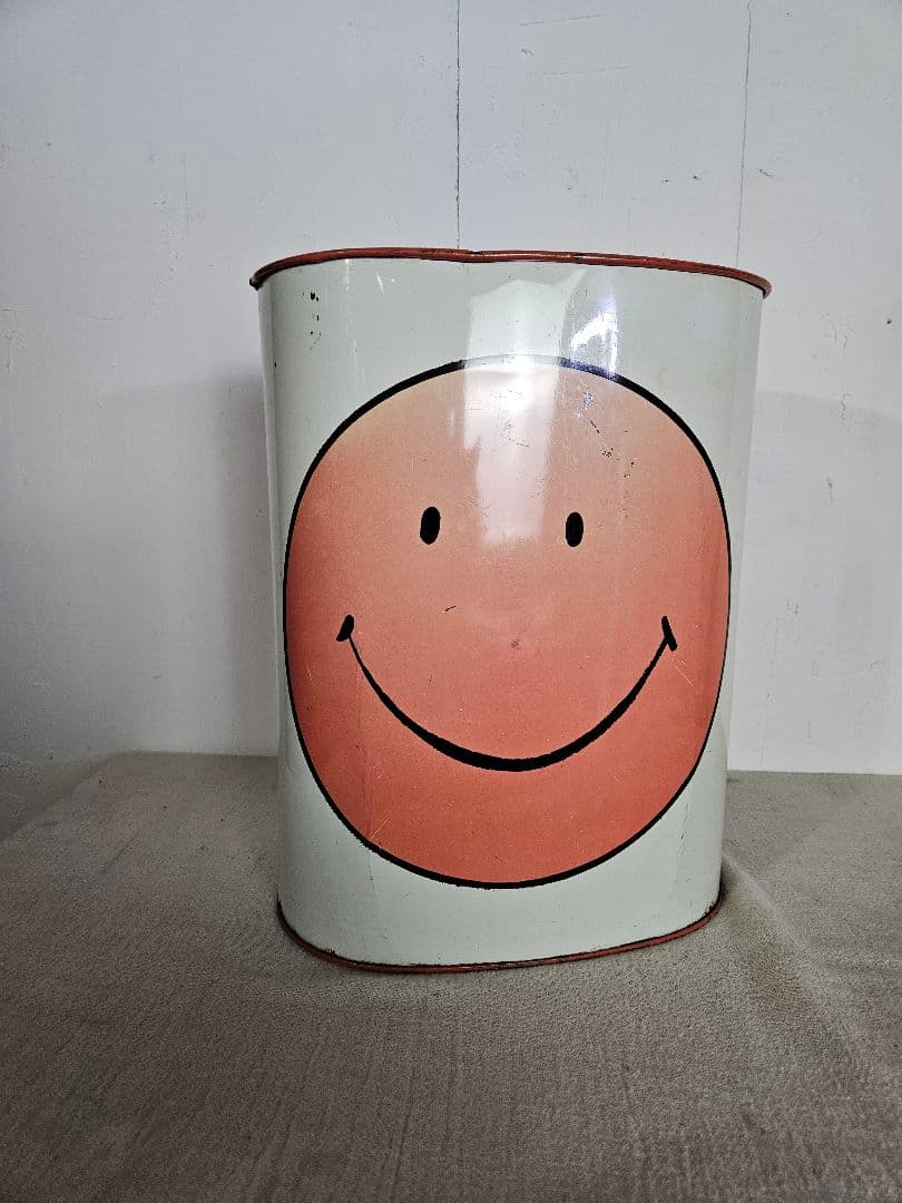 USヴィンテージ 1960-70’s ブリキのゴミ箱 CHEINCO社製