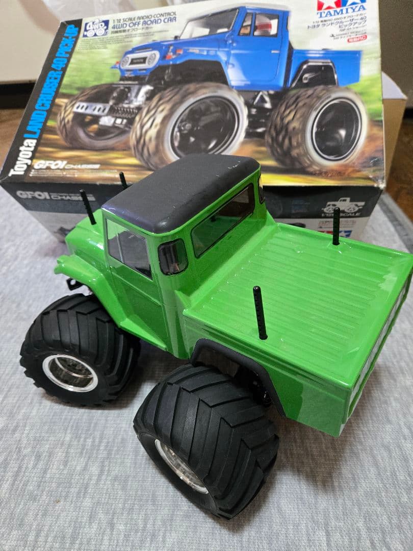 夏休み限定値引きいずれ戻します❕gf01 ランドクルーザー　タミヤ