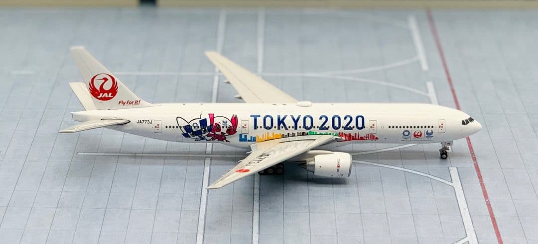【新品】JAL B777-200 TOKYO 2020 1/400 JA773J