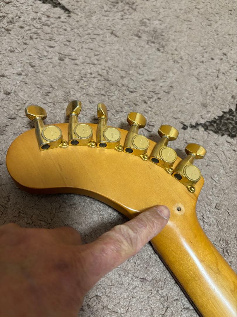 FERNANDES フェルナンデス ZO-3 メタリックブルー　ソフトケース付き