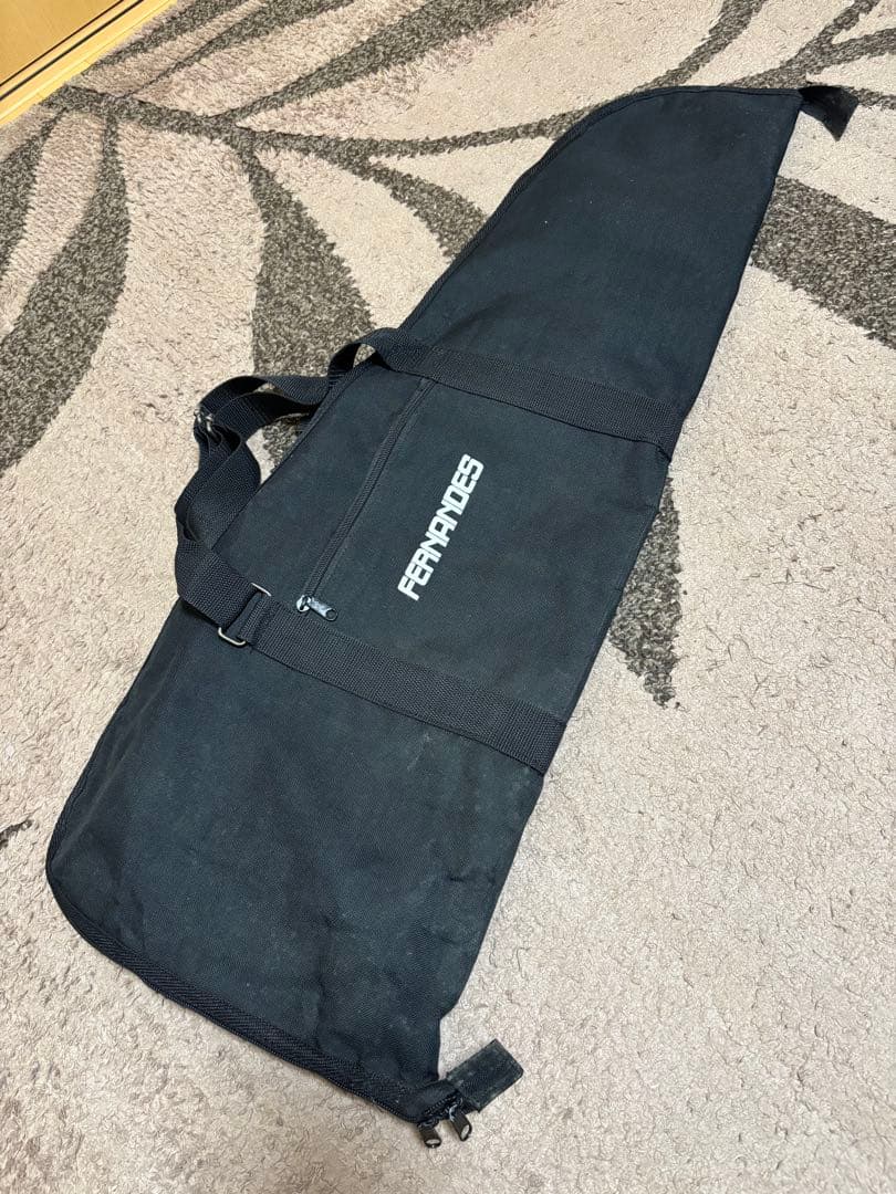 FERNANDES フェルナンデス ZO-3 メタリックブルー　ソフトケース付き