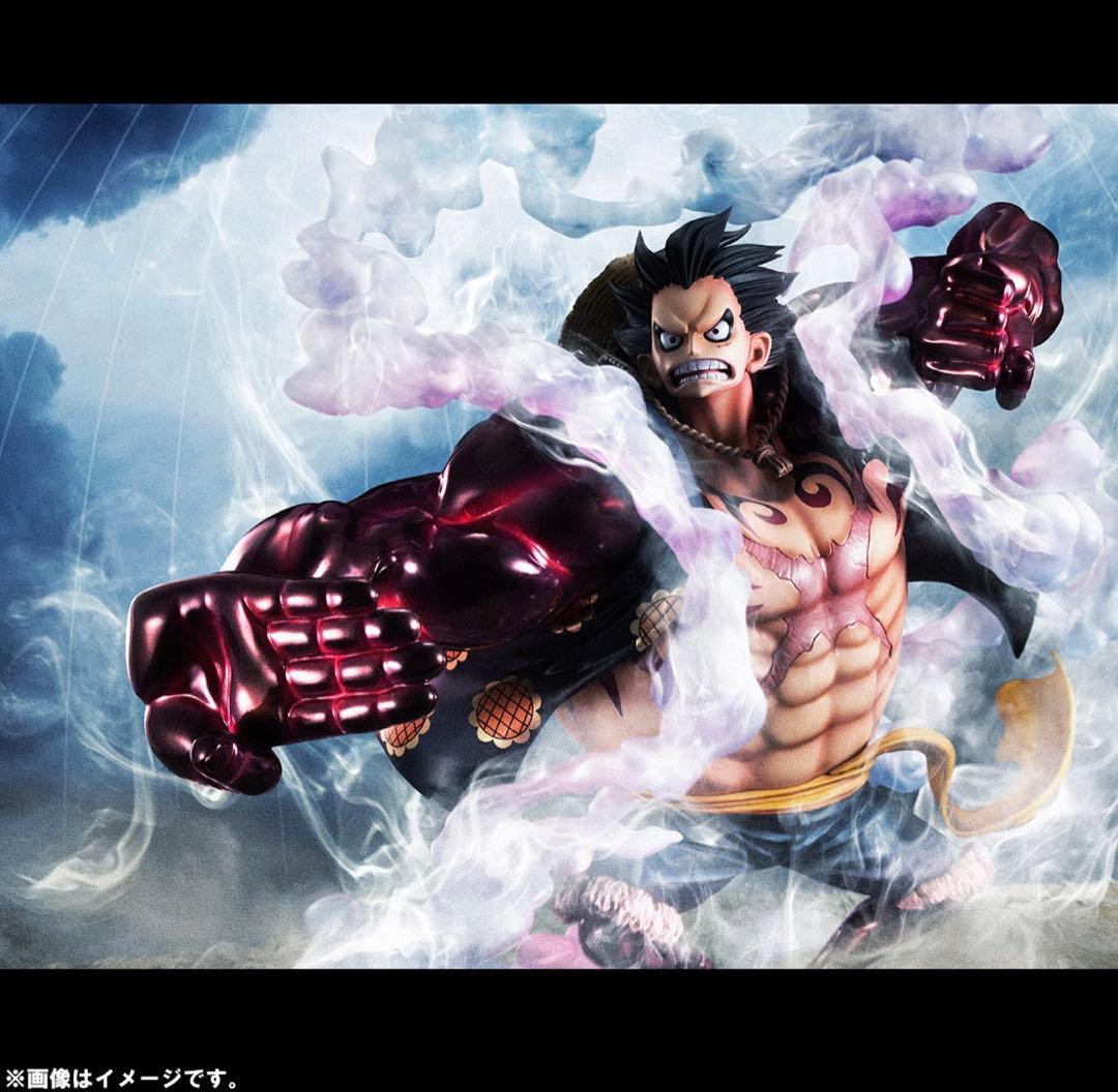 【開封美品】P.O.P MAXIMUM ルフィ　ギア4 弾む男(バウンドマン)