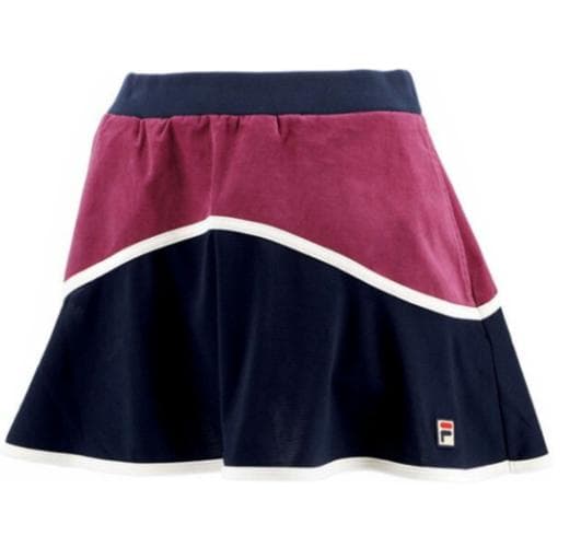 美品　FILA テニスウェアセット ネイビー/ワイン　XLサイズ