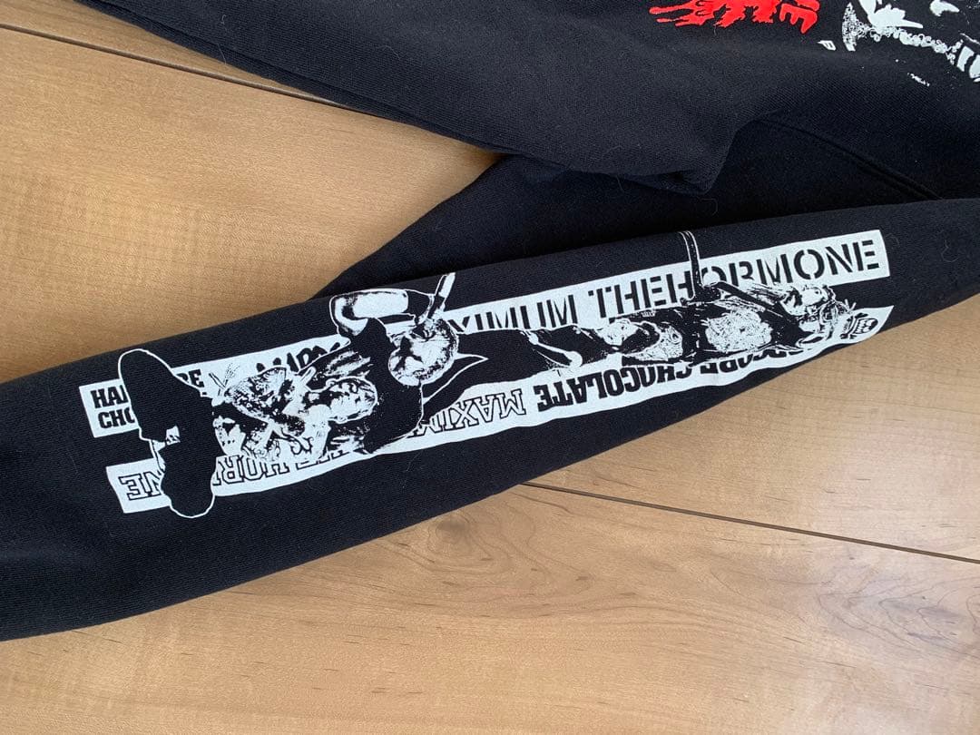 マキシマムザホルモン　ハードコアチョコレートコラボパーカー