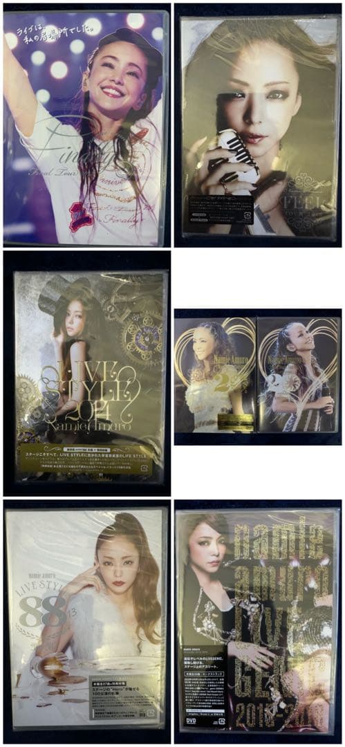 安室奈美恵 LIVE DVD セット21枚