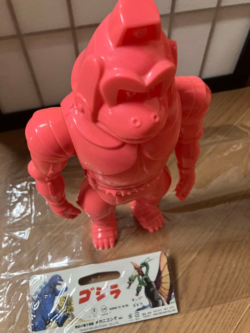 マルサンソフビ　メカニコング450 ピンクオブジェ