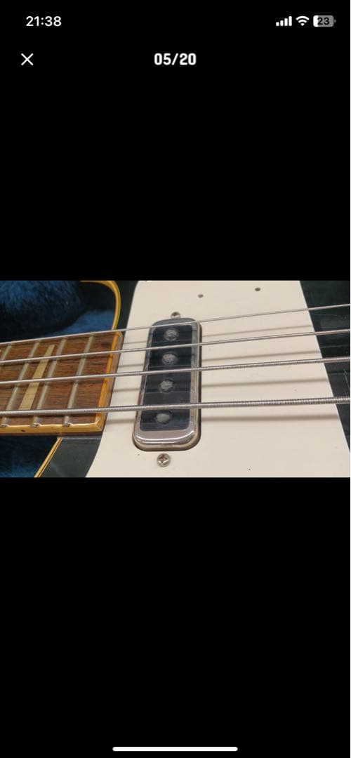 Greco RB750 リッケンバッカー　G&Gハードケース付き