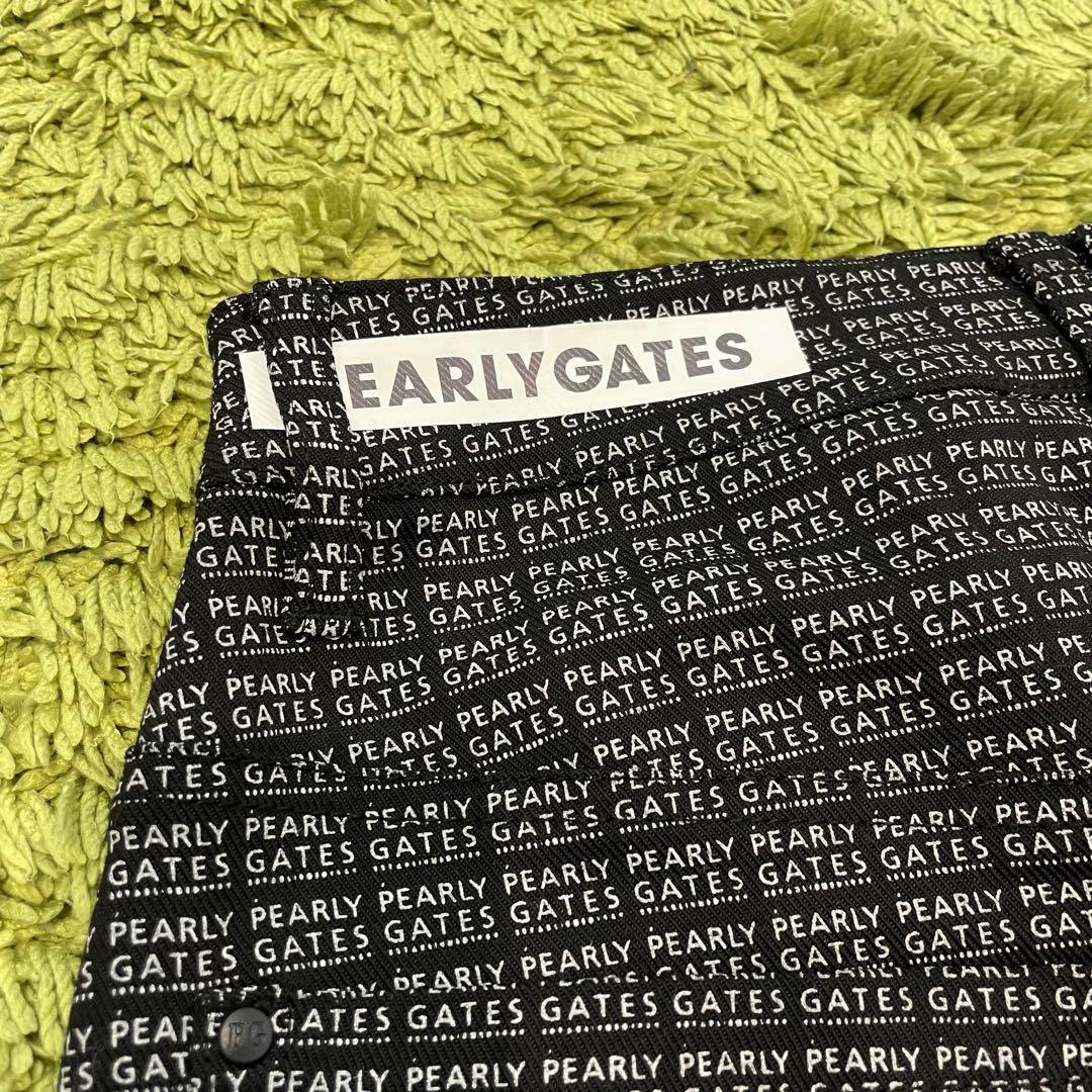 パーリーゲイツ PEARLYGATES 総柄スカート ストレッチ ネイビー系 1