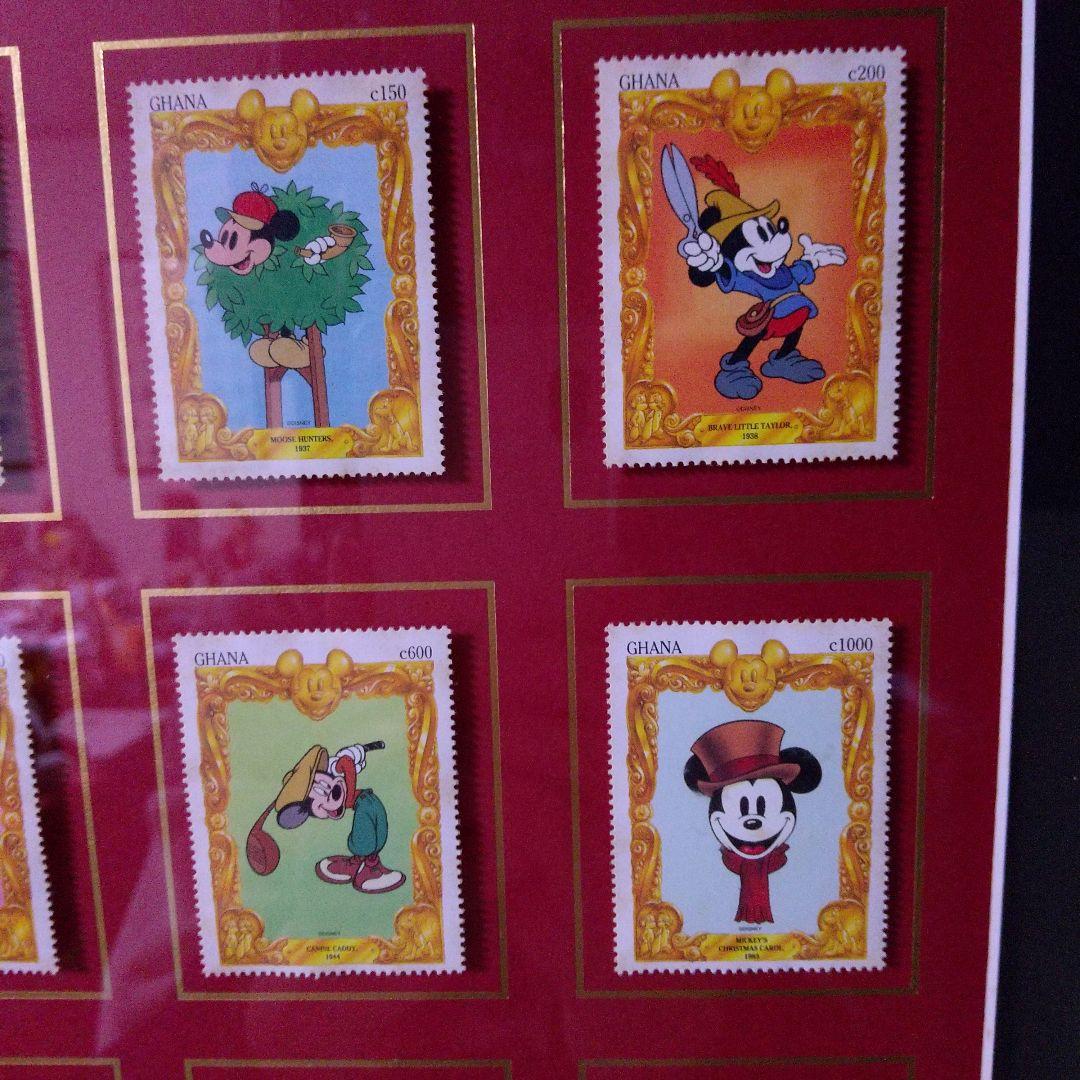 ディズニースタンプギャラリー セントビンセント&ガ―ナ発行ミッキーポ―トレイト