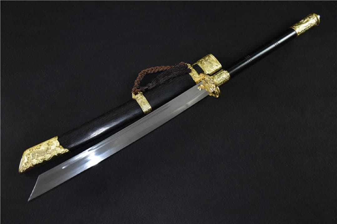 烏金戦刀 模造刀 舞踊刀 武具 鑑賞刀 苗刀 刀装具 日本刀