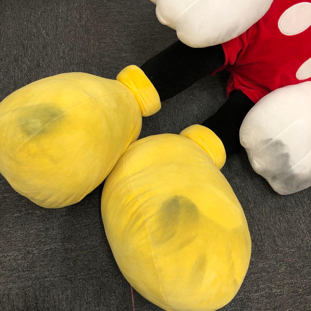即決 Disney ディズニー ミッキーマウス 特大 ぬいぐるみ 約145cm