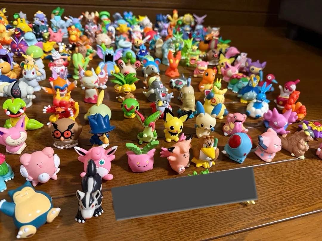 値下げ！【廃盤・クリア・伝説・色ちがい】ポケモンゆび人形約300体 バンダイ