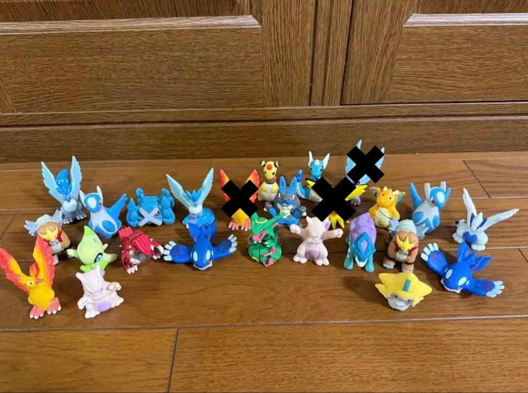 値下げ！【廃盤・クリア・伝説・色ちがい】ポケモンゆび人形約300体 バンダイ