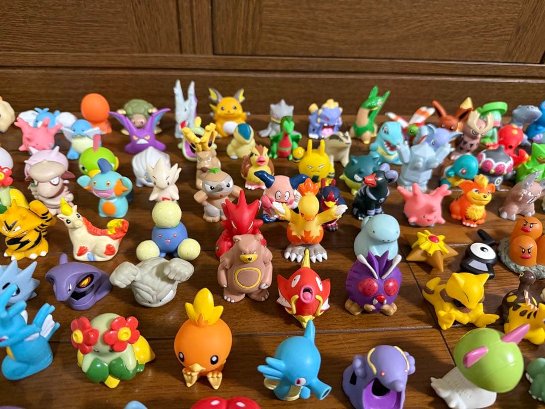 値下げ！【廃盤・クリア・伝説・色ちがい】ポケモンゆび人形約300体 バンダイ