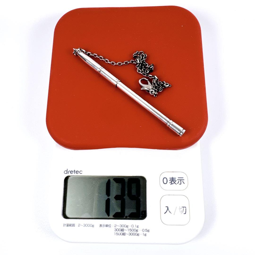 Hermes エルメス チェーン付き ボールペン シルバー