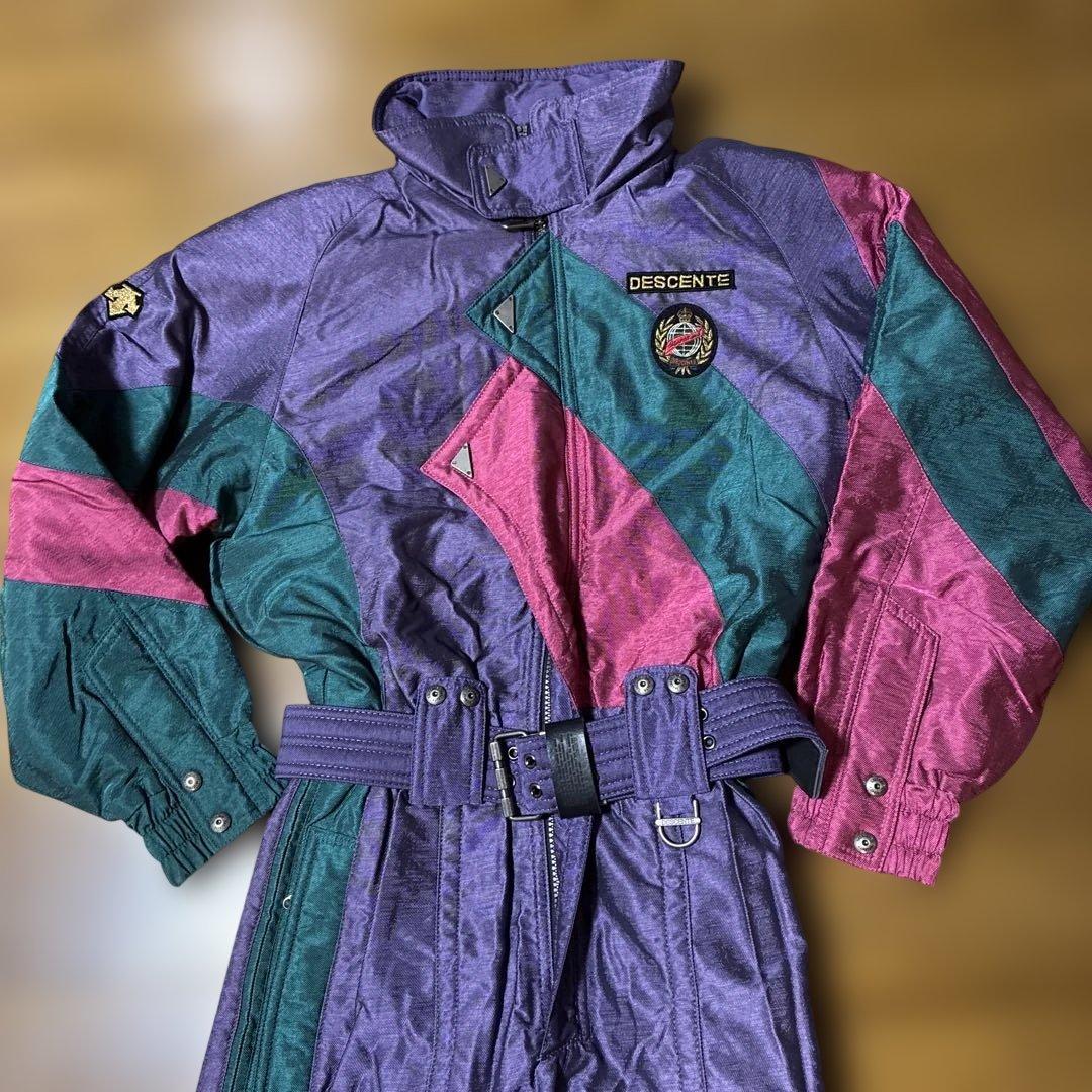 （572）【激レア】90s デサント スイスチーム 公式モデル Sサイズ