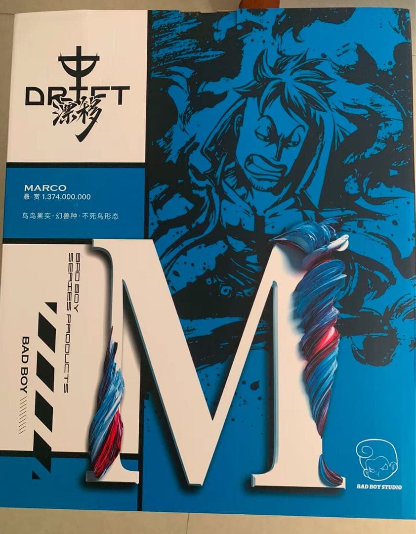 ワンピース　エース＆マルコ【ドリフト】ガレージキット フィギュア1/8