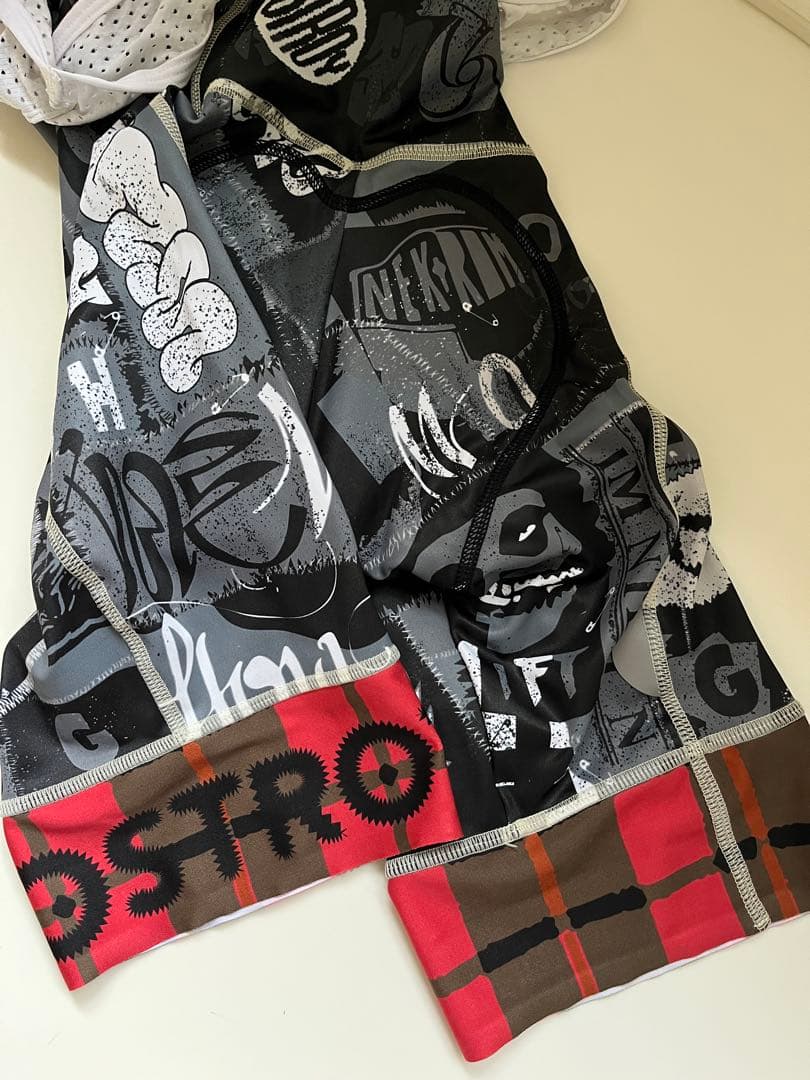 Ostroy メンズ　ビブショーツ　XS