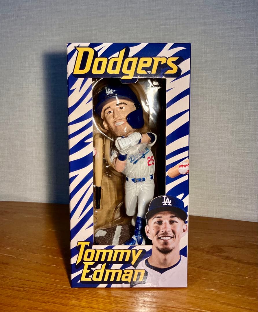 Dodgers  Edman ボブルヘッド 2025.6.2記念品