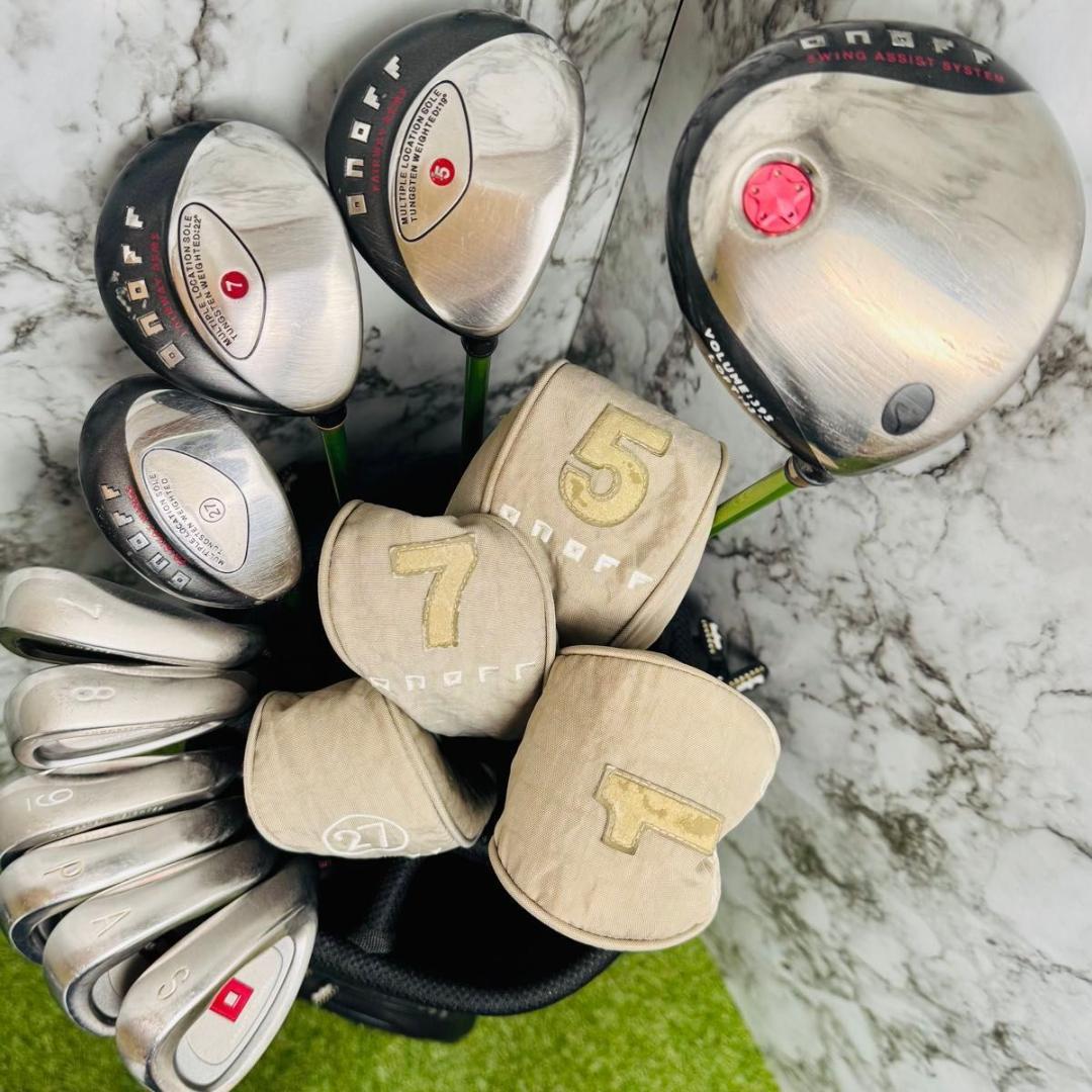 【良品】グローブライド オノフ 2006 レディースゴルフセット 10本 L