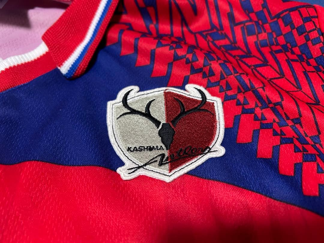 激レア　鹿島アントラーズ　　UMBRO ユニホーム　TOSTEM サイン入り
