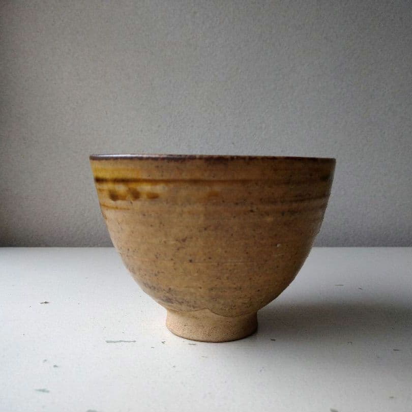 古唐津  俵茶碗