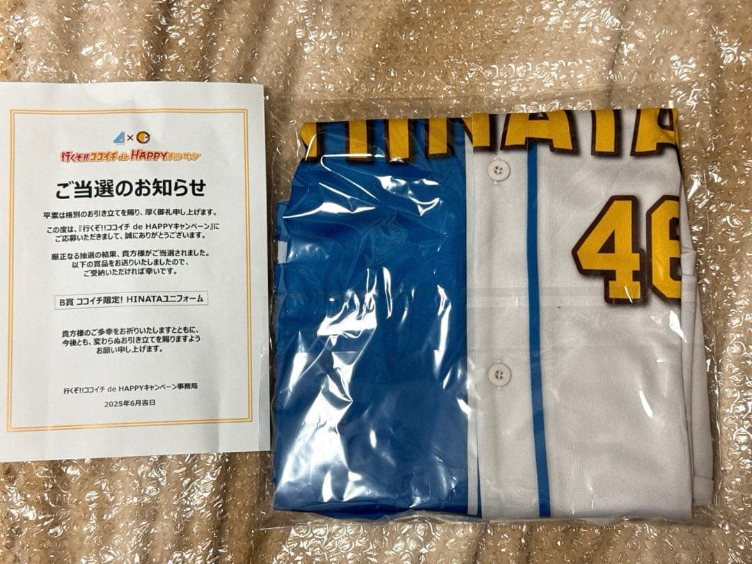 a*s様 ココイチ限定！　HINATAユニフォーム　CoCo壱　日向坂46