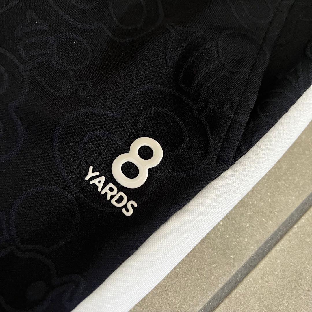 8YARDS ハチヤーズ　総柄　セットアップ　シャツ　ハーフパンツ　メンズ　ロゴ