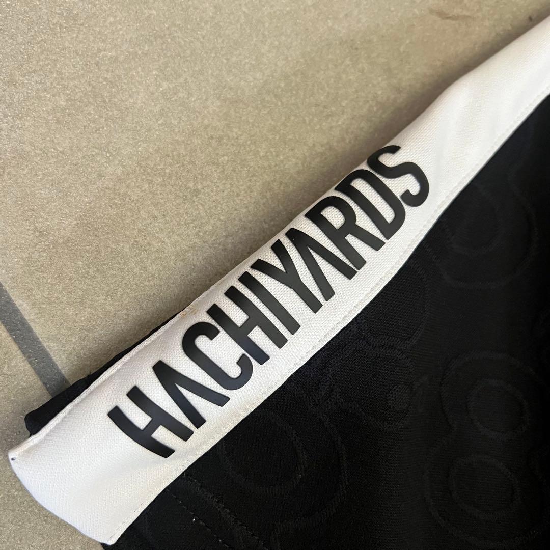 8YARDS ハチヤーズ　総柄　セットアップ　シャツ　ハーフパンツ　メンズ　ロゴ