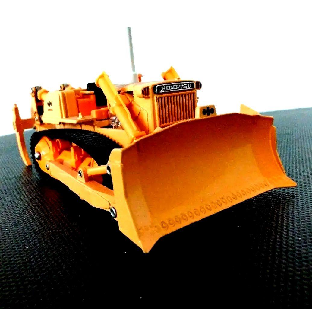 【美品 絶版】ダイヤペット　コマツブルドーザーマルチリッパ付　D355A