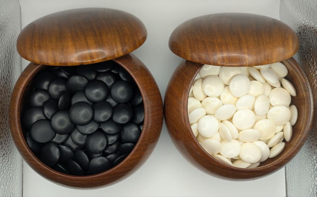 囲碁盤&碁石(那智黒 蛤)セット