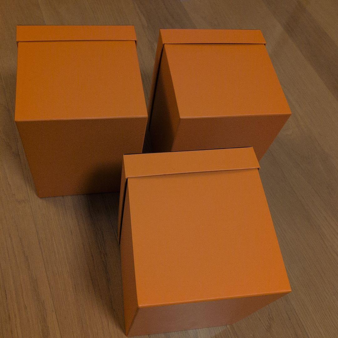 HERMES 空箱 オレンジボックス 3つ