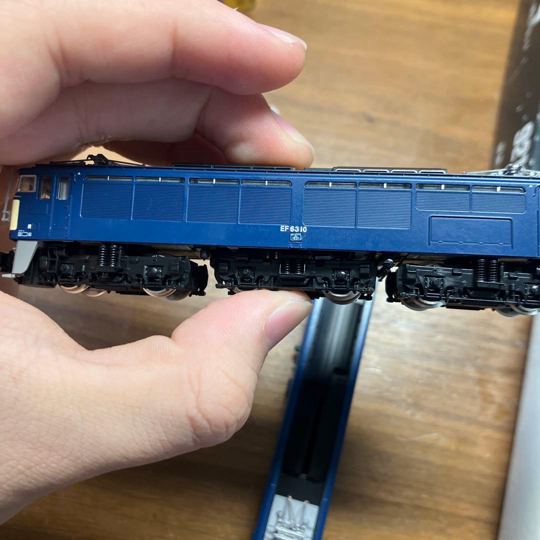 TOMIX 92123 JR EF63形電気機関車（青色）一次型　ライト確認済み