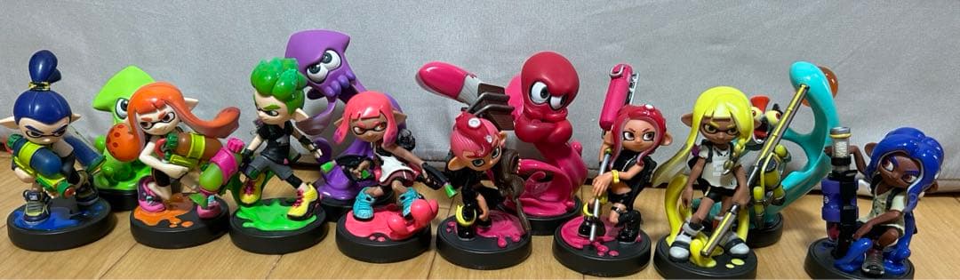 スプラトゥーン アミーボ 12体セット ほぼ美品