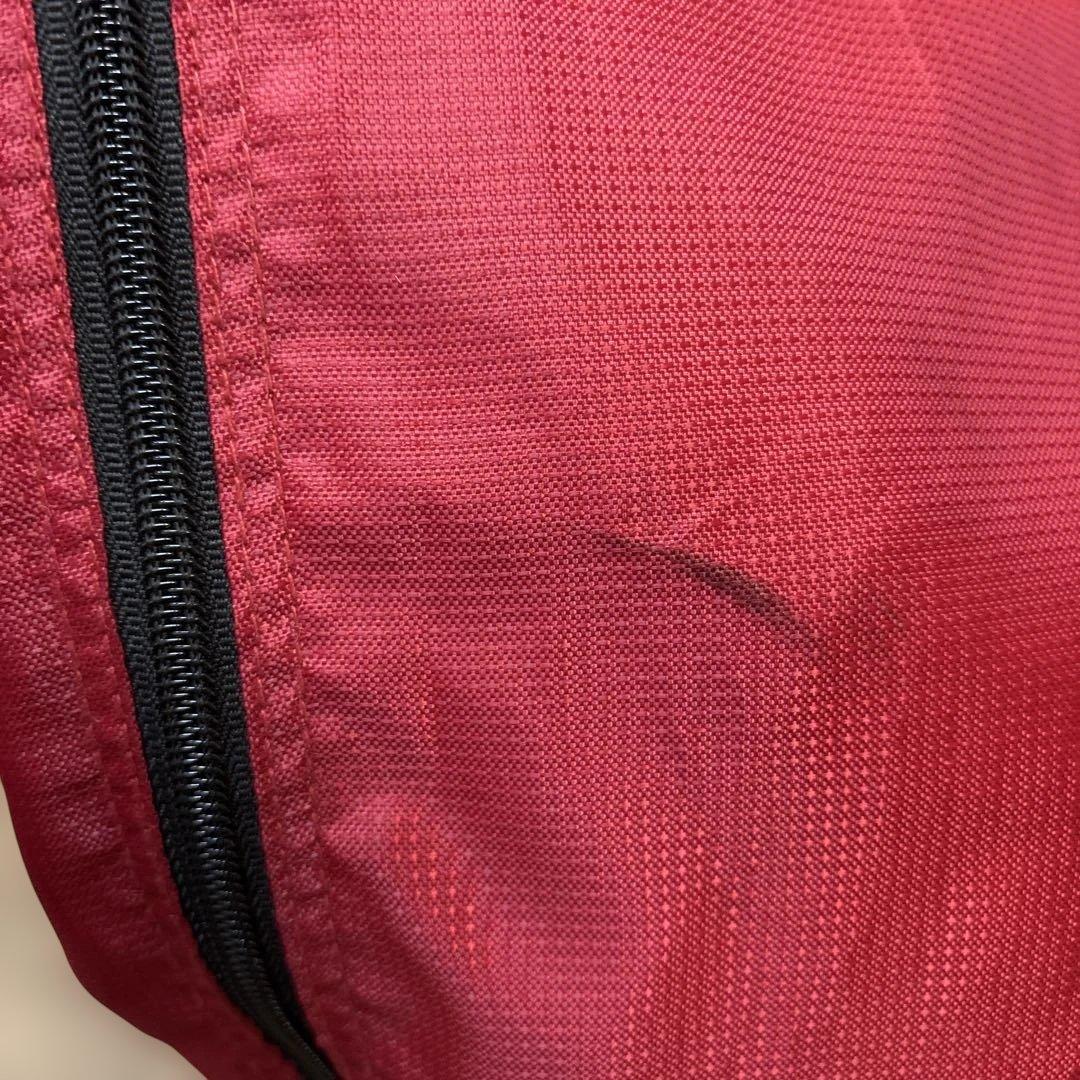 ルコック スタンド式 ゴルフ キャディーバッグ 赤 軽量 練習用