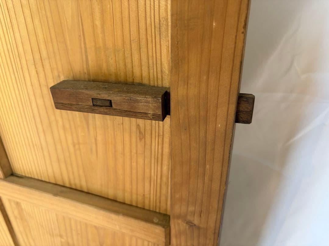 【希少】建具　鏡　古民家　昭和レトロ　ディスプレイ