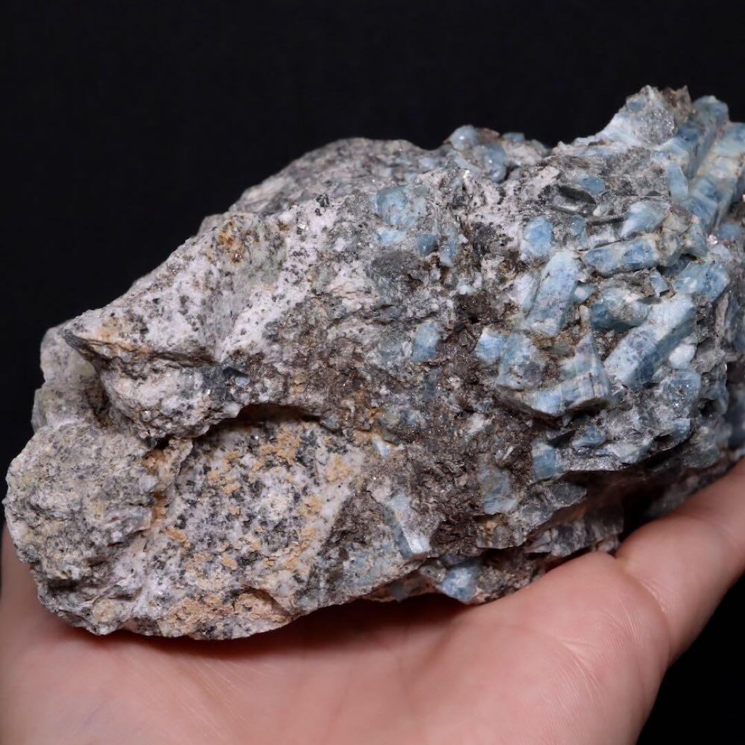 自主採掘！アクアマリン カリフォルニア665.7g　AQ255 鉱物　原石天然石
