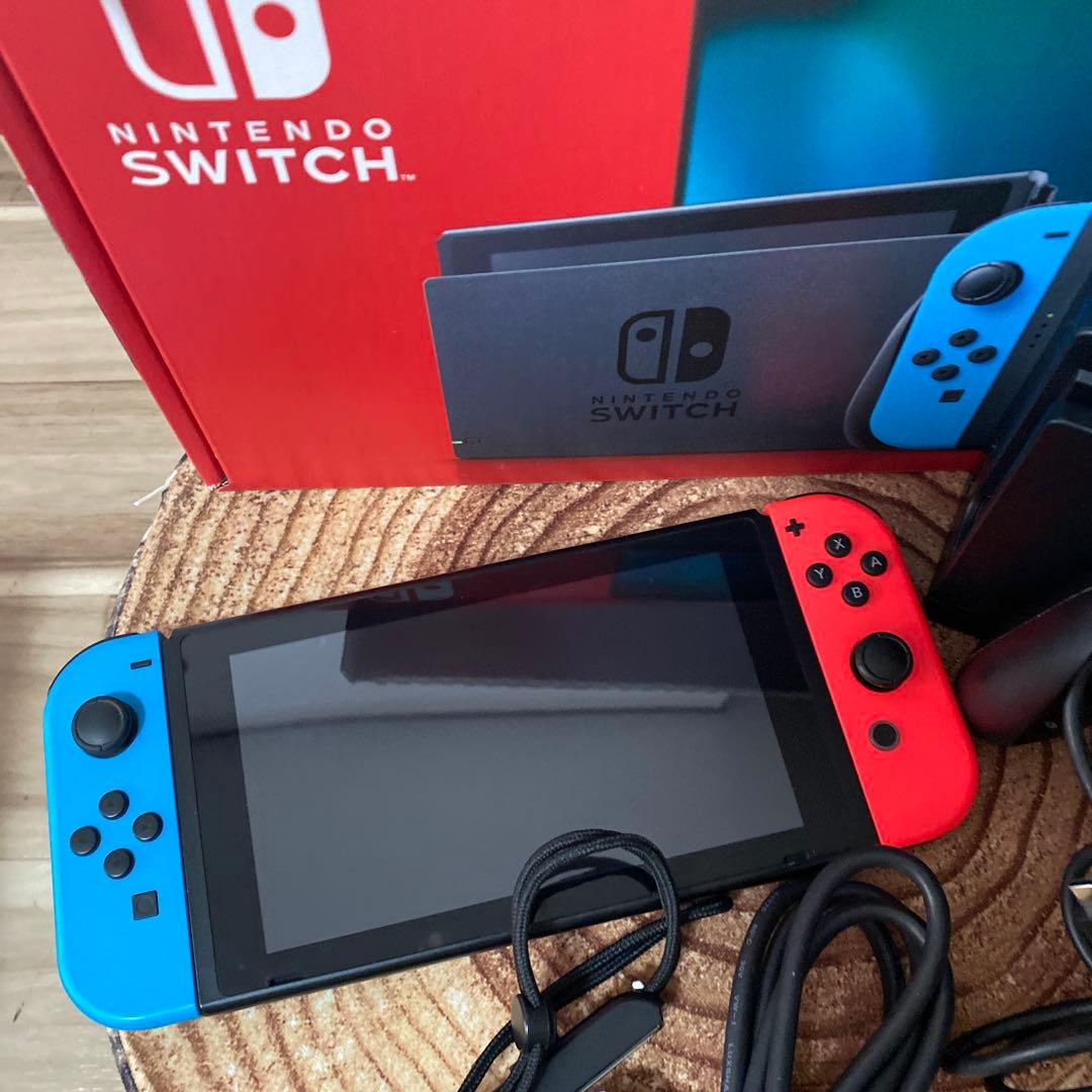 Nintendo Switch ニンテンドースイッチ本体　ネオン ⑤