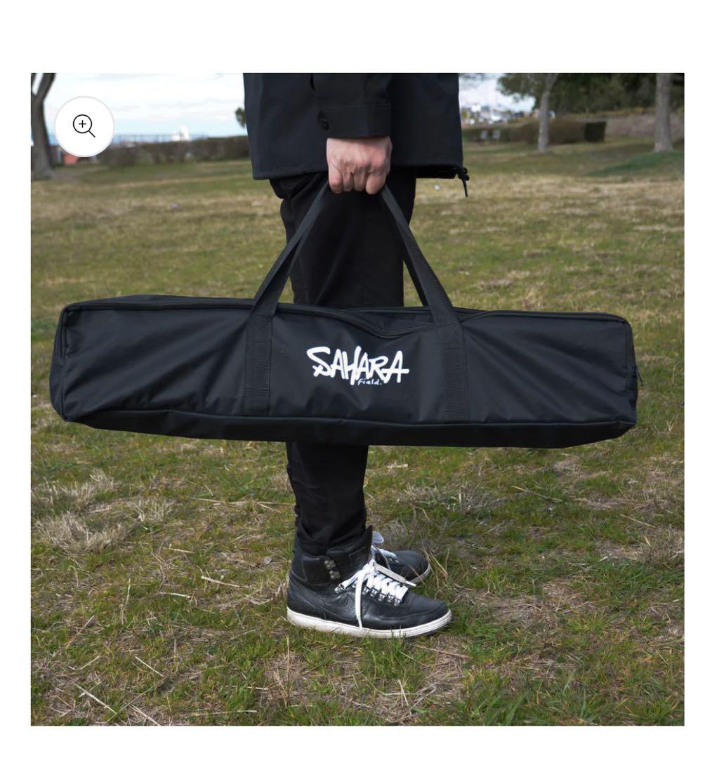未使用品　サハラ　FieldSAHARA ウッドロールテーブル 漆黒