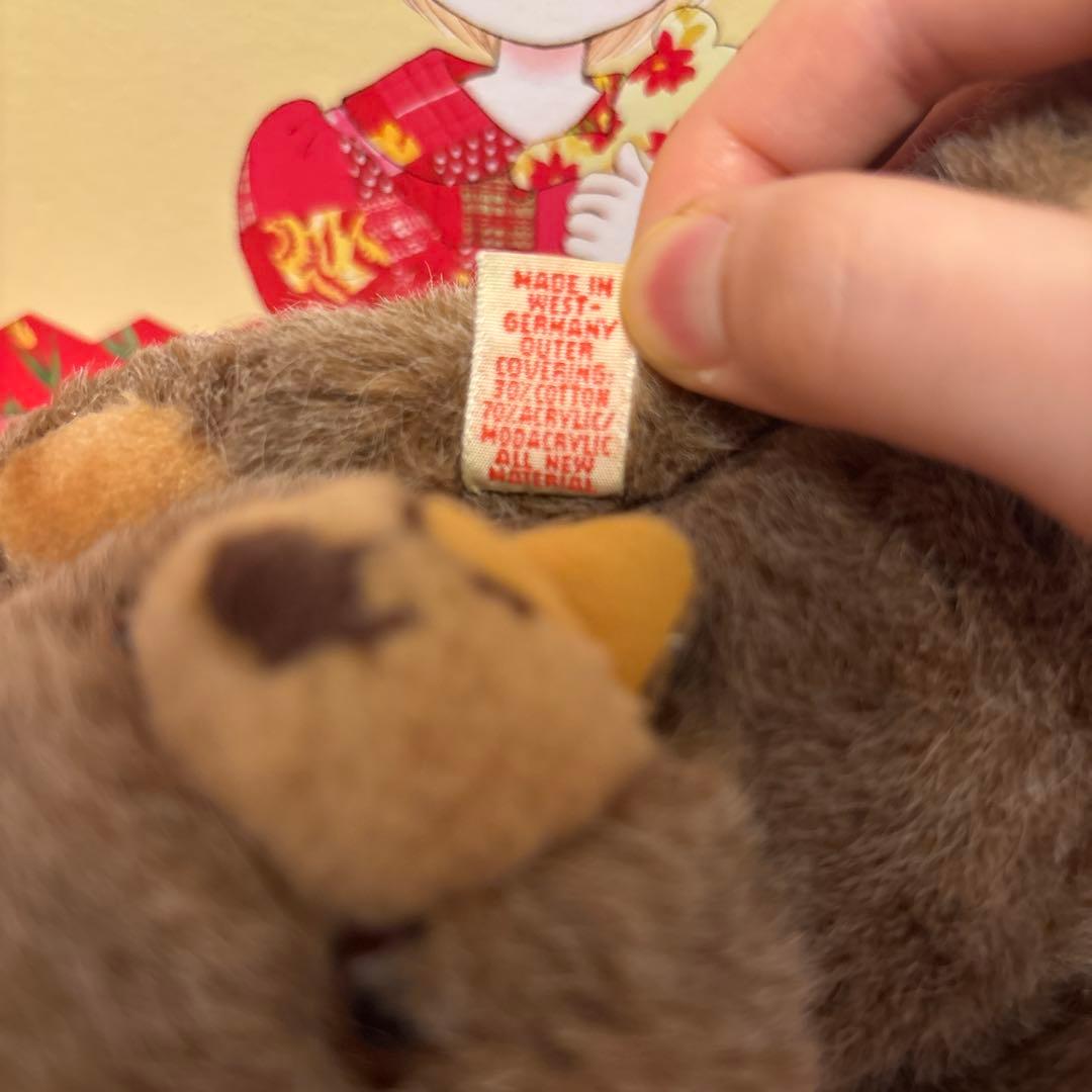 ドイツ製　ヴィンテージベア　約20cm