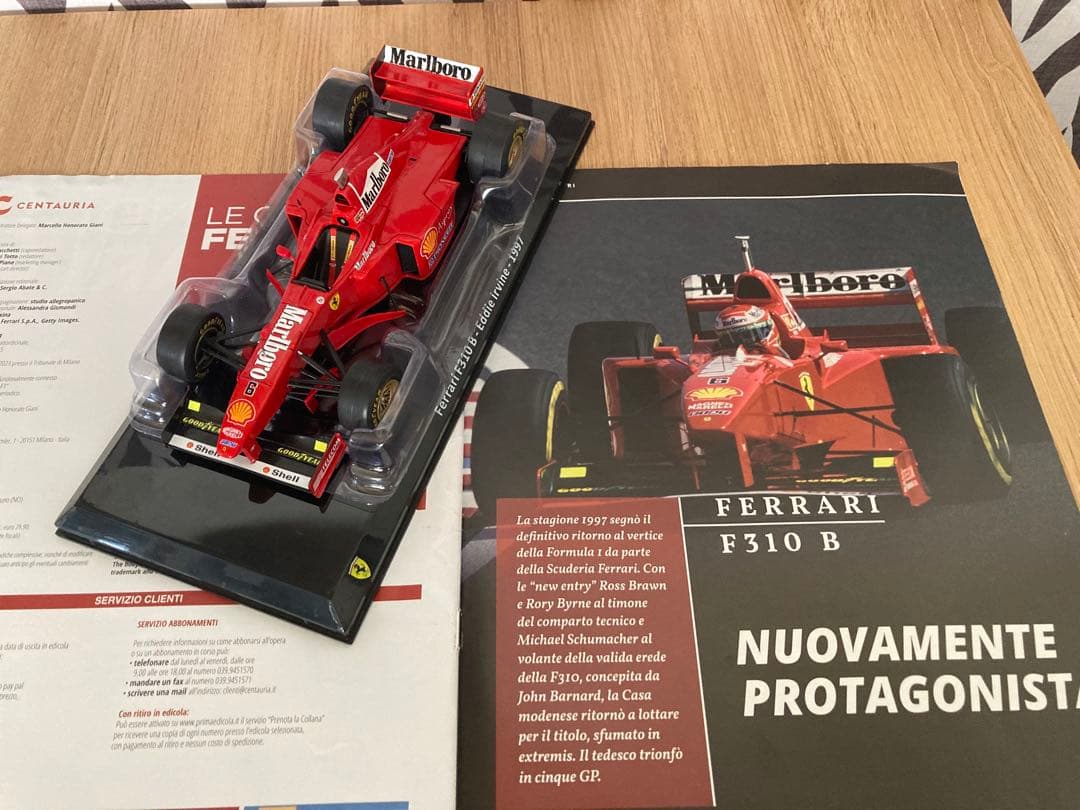 日本未発売　フェラーリF310B マルボロ仕様　ビッグスケールF1コレクション