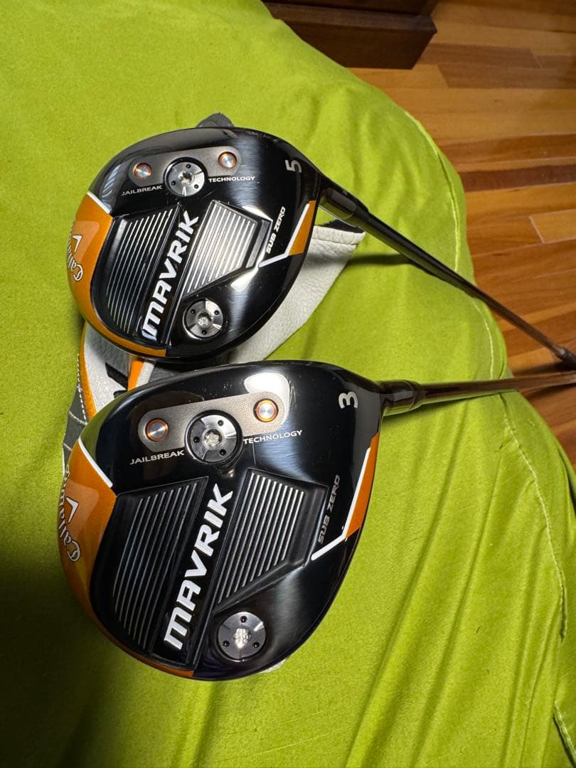 【希少・ツアー支給品】キャロウェイ MAVRIK フェアウェイウッド 3W&5W