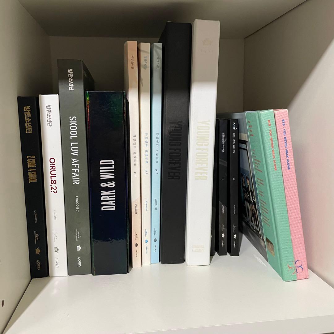 BTS アルバム　トレカ　まとめ売り(写真8枚分)