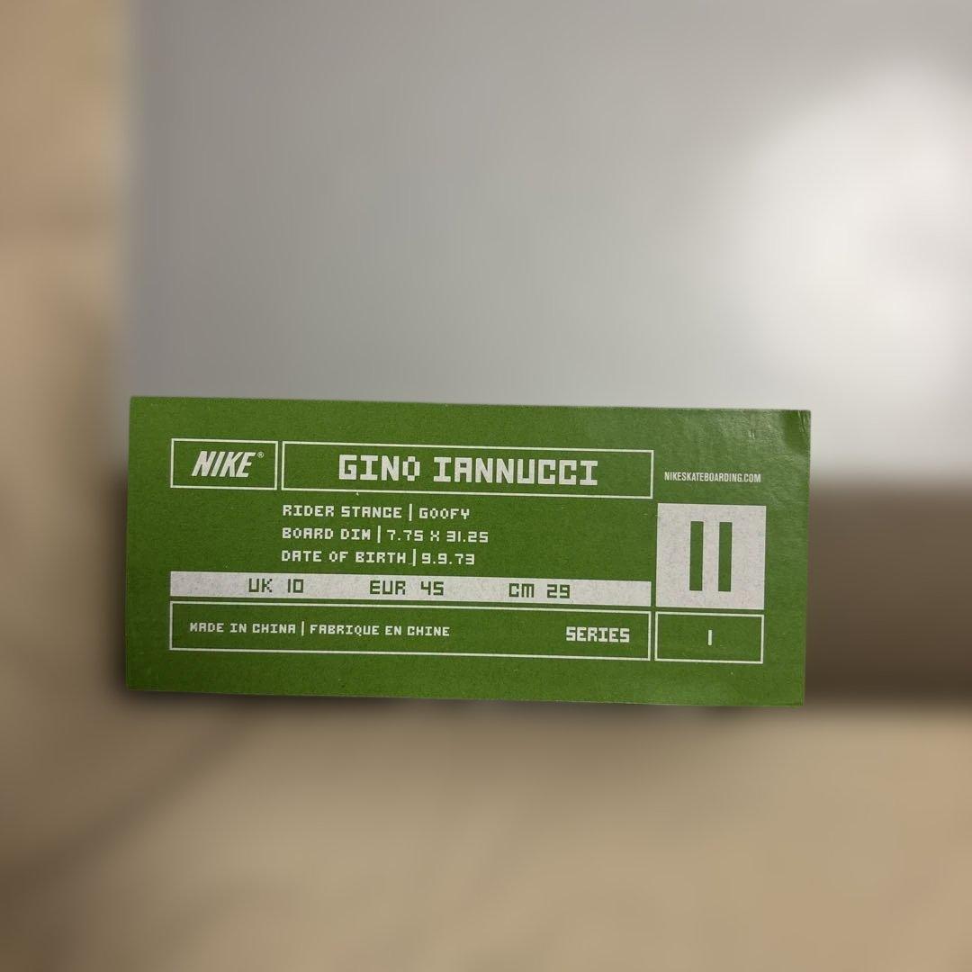 MEDICOM TOY×NIKE SB GINO IANNUCCIフィギュア限定