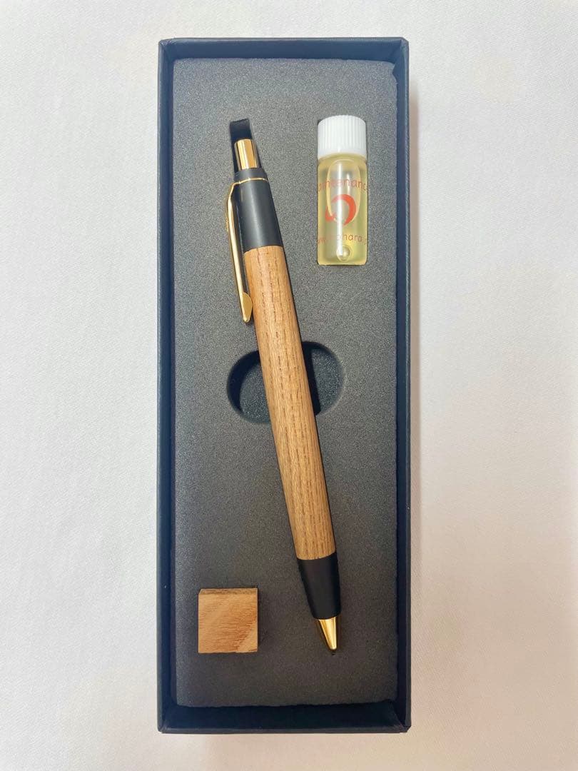 野原工芸　欅　シャープペンシル　ゴールド　新型